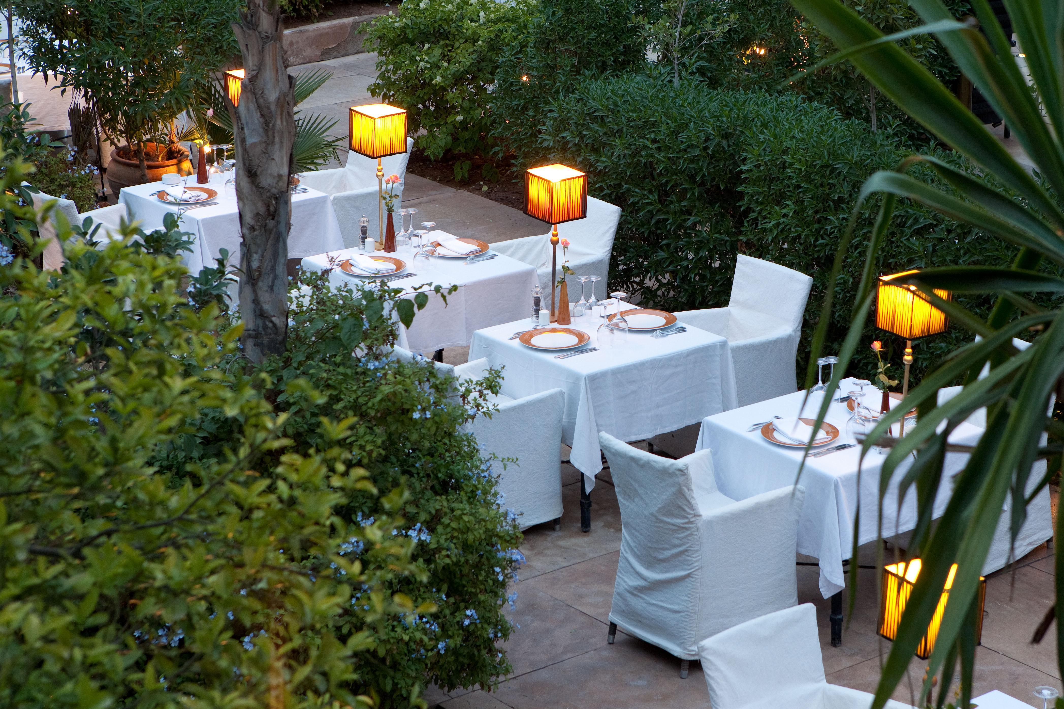 Les Jardins De La Koutoubia Hotel Marrakesh Eksteriør billede The restaurant at the Mandarin Oriental, Marrakech