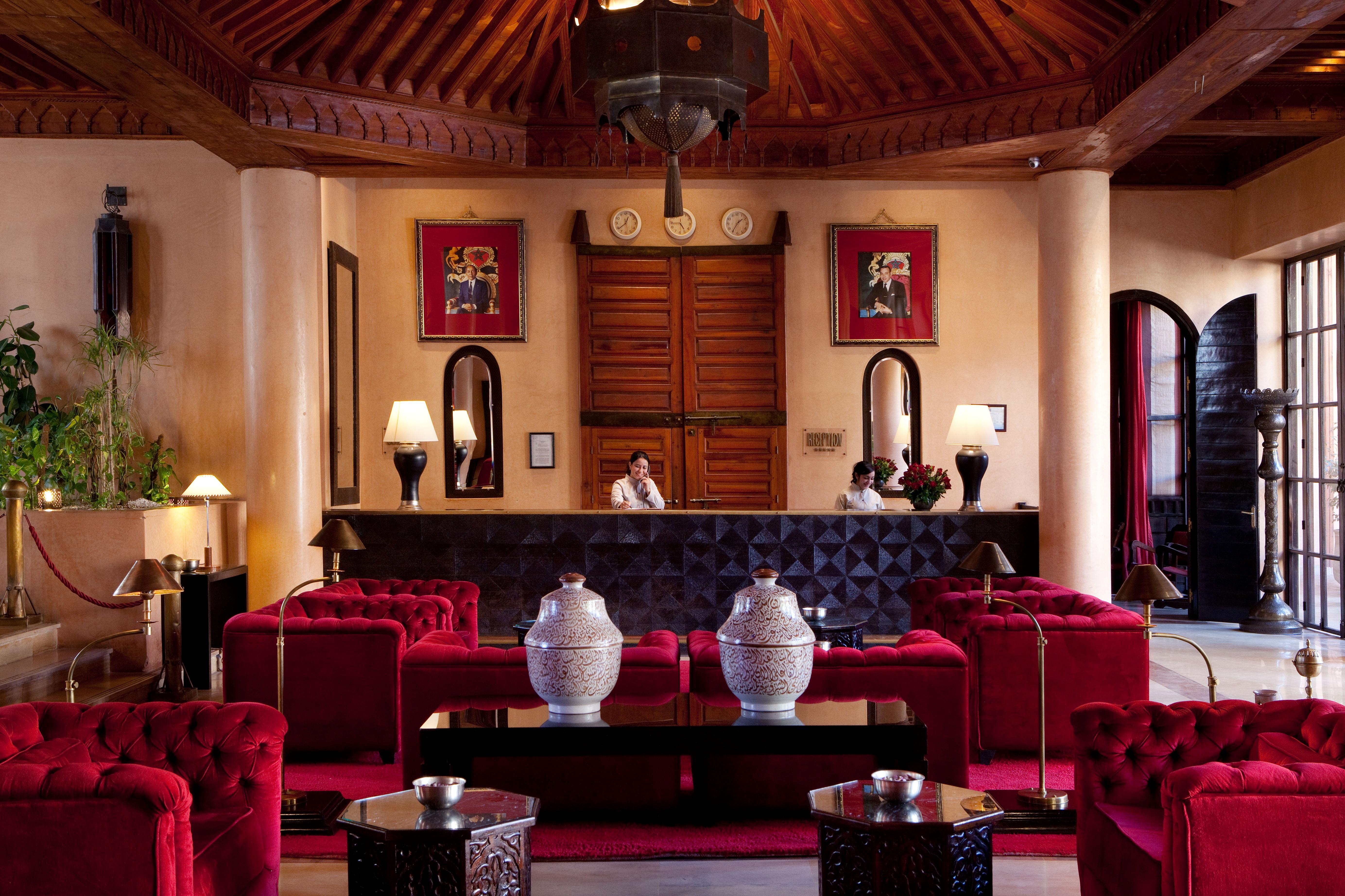 Les Jardins De La Koutoubia Hotel Marrakesh Eksteriør billede The lobby of the Mandarin Oriental, Marrakech