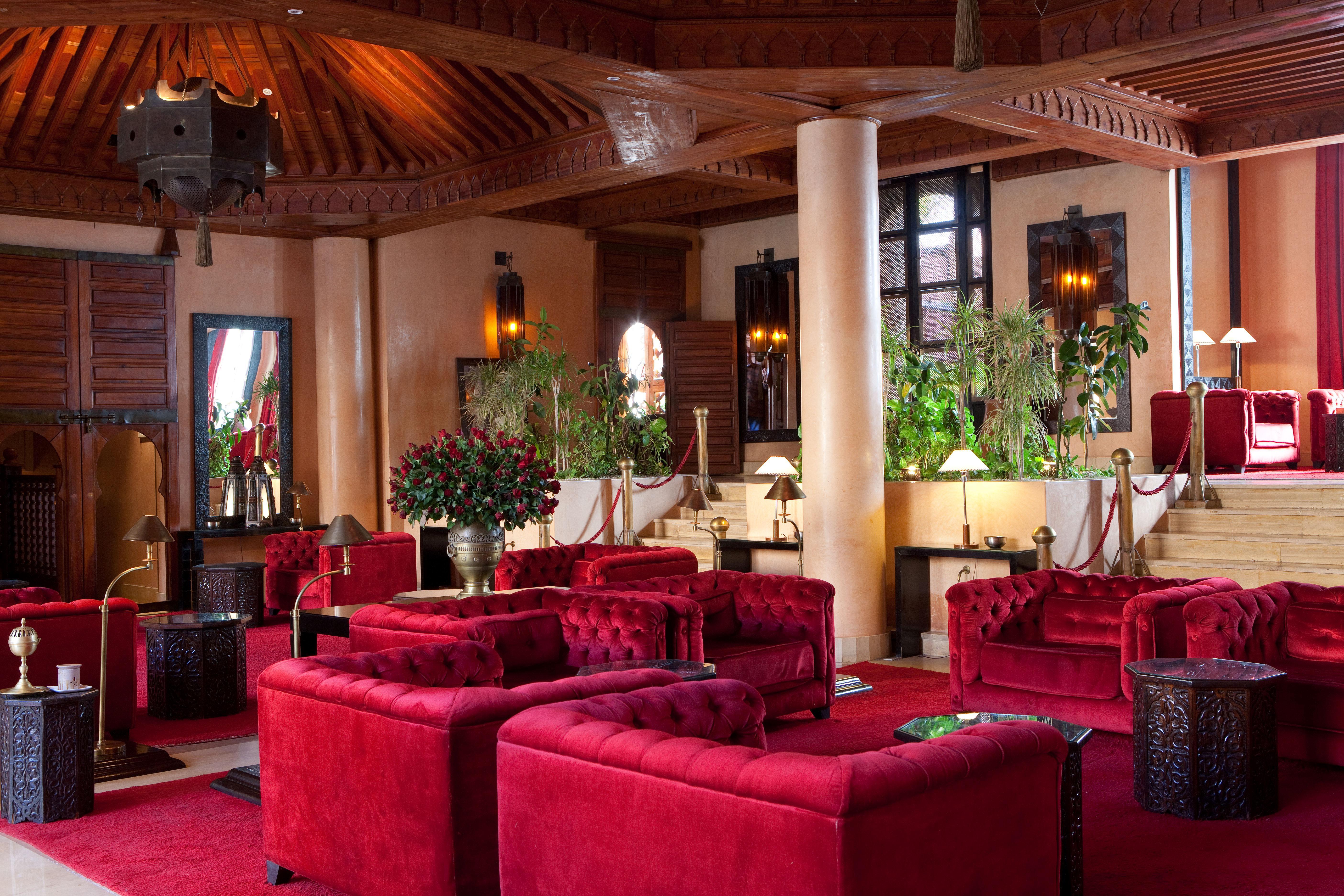 Les Jardins De La Koutoubia Hotel Marrakesh Eksteriør billede The lobby of the hotel