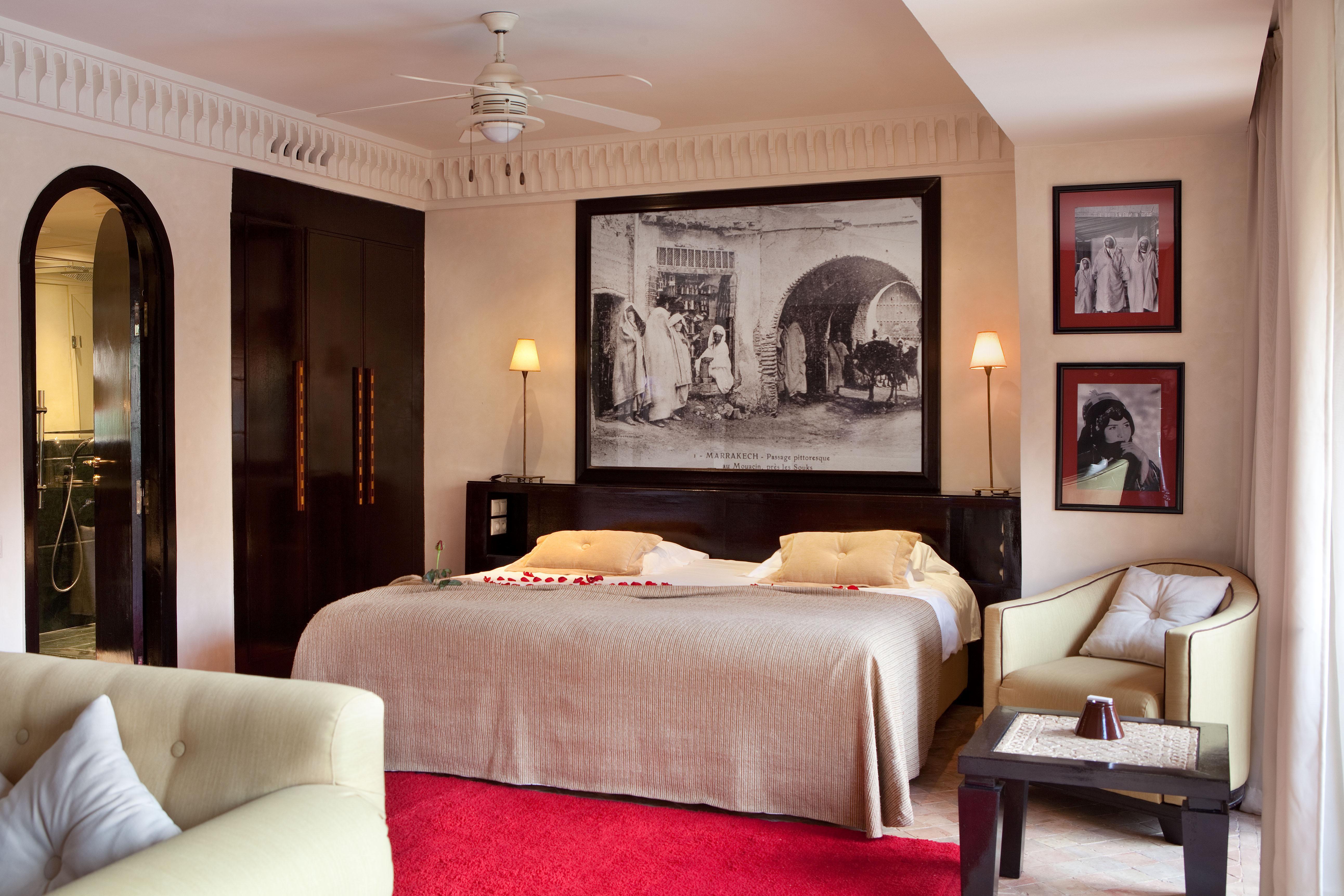 Les Jardins De La Koutoubia Hotel Marrakesh Eksteriør billede A room at the hotel