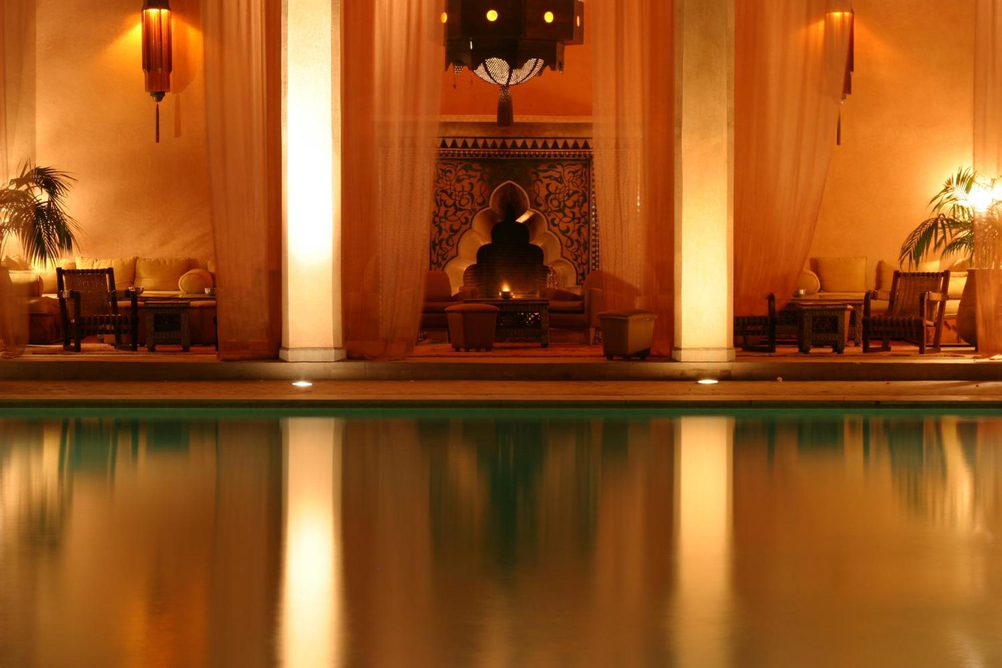 Les Jardins De La Koutoubia Hotel Marrakesh Eksteriør billede The pool at the Four Seasons Hotel, Marrakech