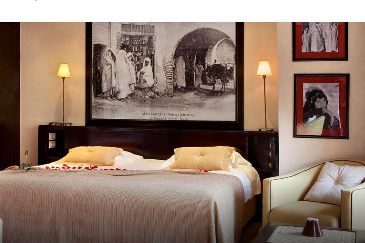 Les Jardins De La Koutoubia Hotel Marrakesh Eksteriør billede A room at the hotel